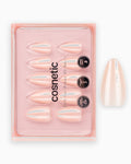 Silk Shimmer press-on negle i bakke med en enkelt negl