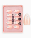 Soft Ombré press-on negle i bakke med en enkelt negl